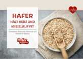 Neuauflage der Broschüre „Hafer hält Herz und Kreislauf fit“