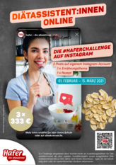 Diätassistent:innen online - Die Siegerinnen der ersten Hafer-Challenge stehen fest