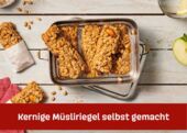 Rezept-Postkarte Hafer-Müsliriegel