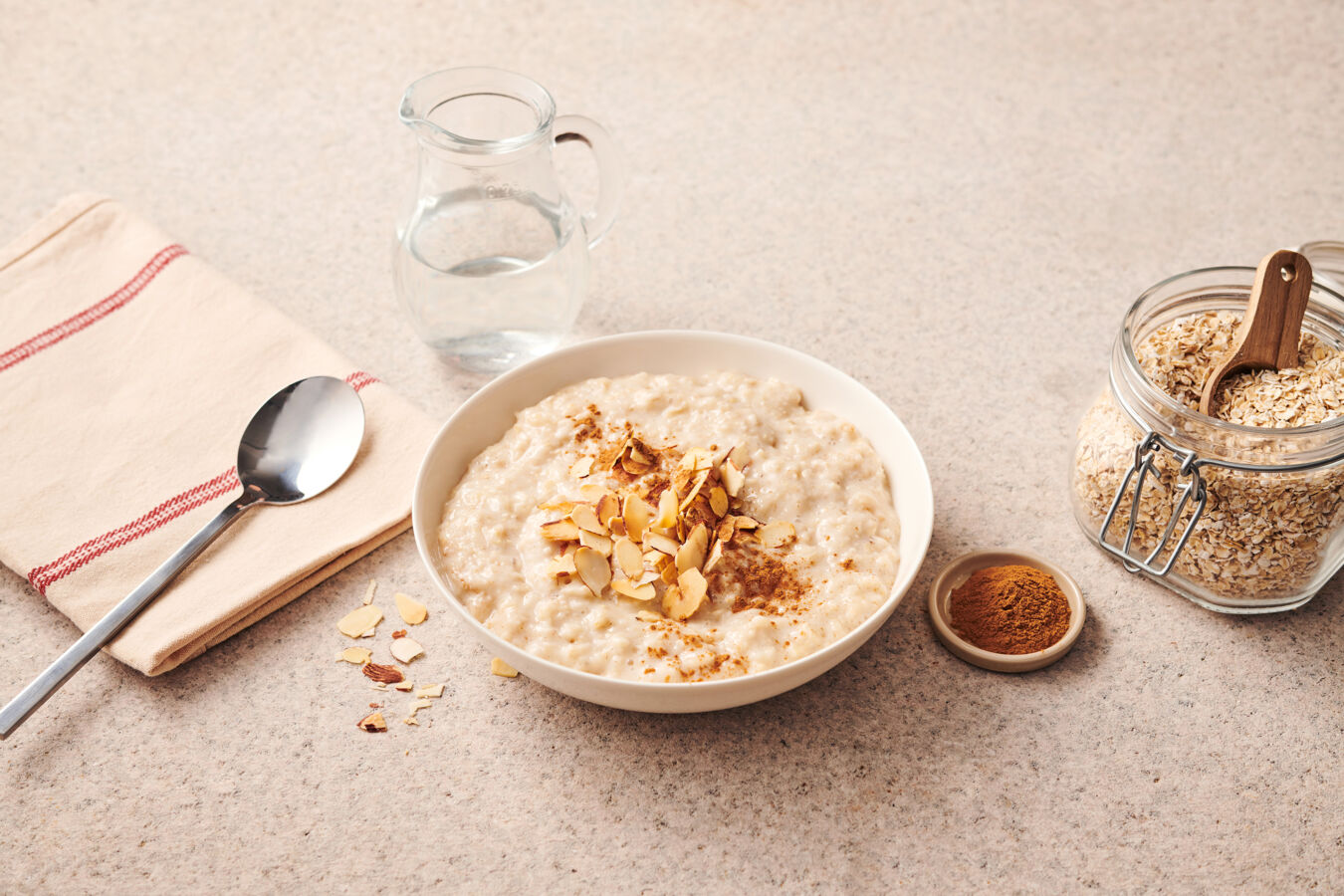 Hafertage-Porridge süß | Nüsse