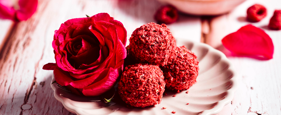 Pinke Hafer-Bliss-Balls