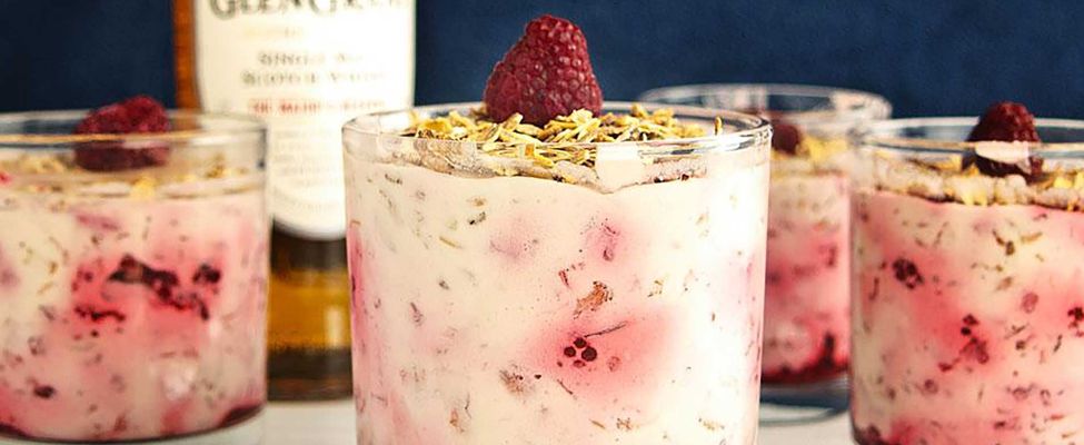 Schottisches Cranachan Dessert