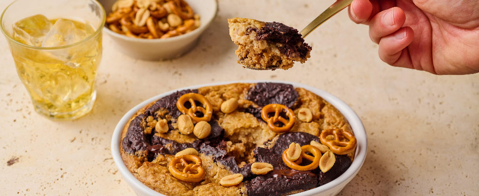 Baked Oatmeal im Schoko-Erdnuss-Style