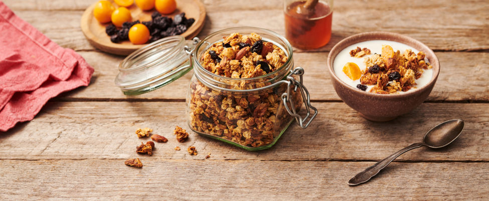 Geröstete Müsli-Mischung 